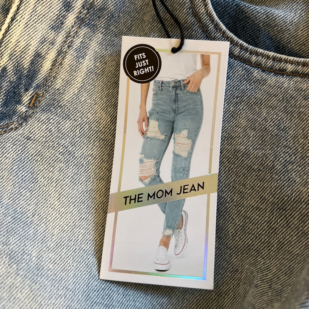 High Rise Mom Jean